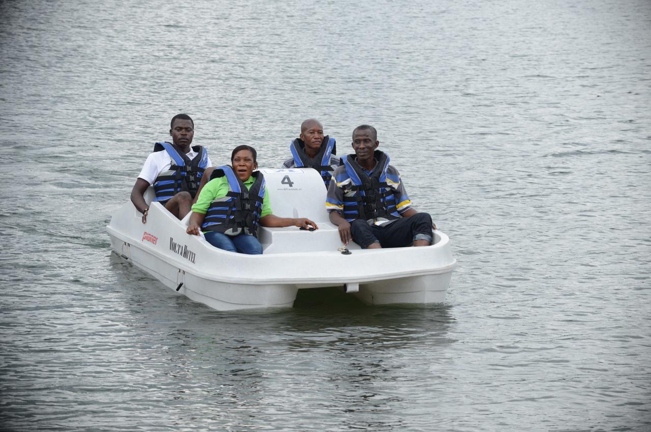Volta Hotel Akosombo Bagian luar foto
